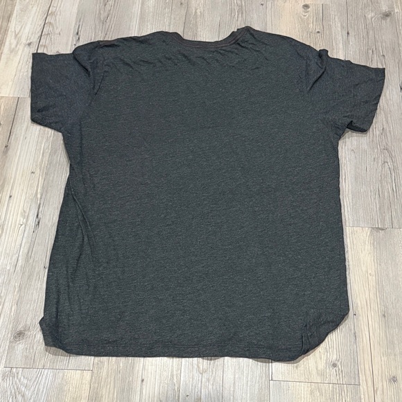 MENS RVCA T SHIRT GREY - Picture 5 of 5